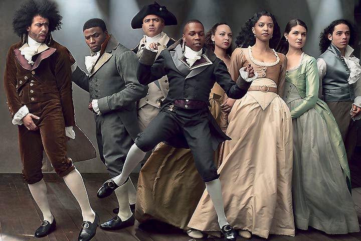 Men, Women, Cast of Hamilton (Photographed by Annie Leibovitz, for &apos;Vogue&apos;, July 2015)