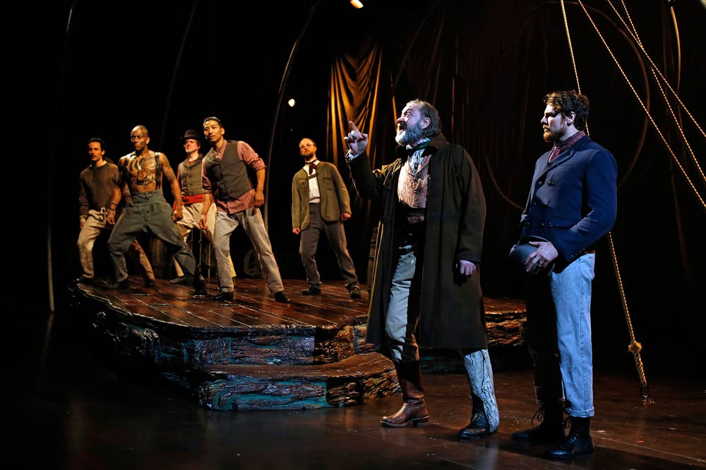 Lookingglass Moby Dick cast ensemble